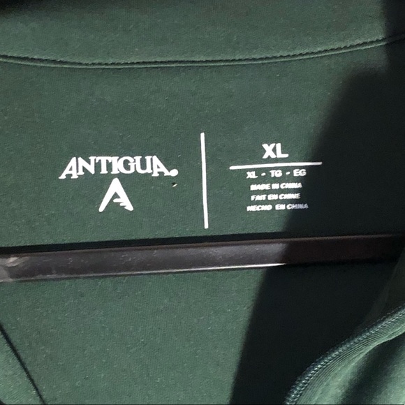Antigua Green Revolve full zip jacket size XL - Picture 3 of 3